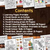 Diwali Activity Bundle