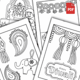 Diwali Colouring Pages Printable