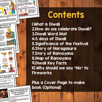 Diwali Learning Pages Printable