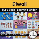 Diwali Busy Book {11  Activities }