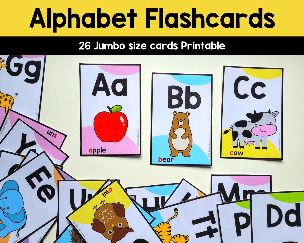 Alphabet Flashcards – LittleLadoo